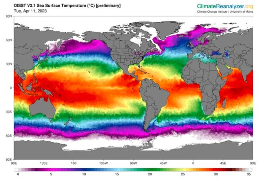 Warming oceans are disrupting the entire global weather ecosystem